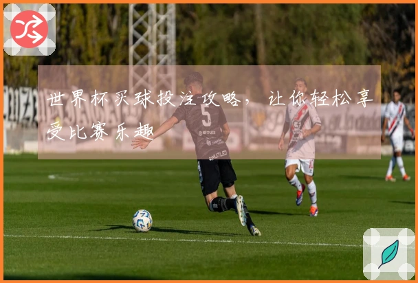 世界杯买球投注攻略，让你轻松享受比赛乐趣