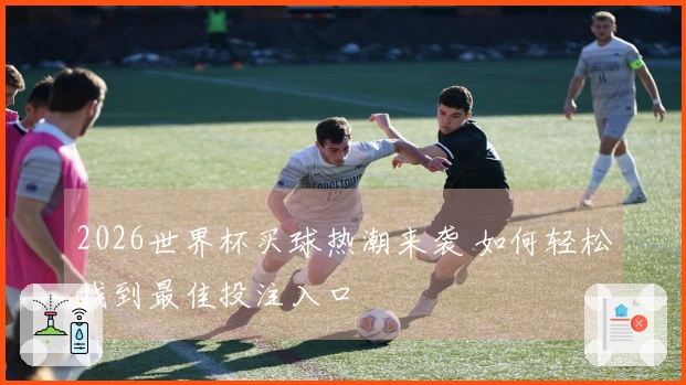 2026世界杯买球热潮来袭 如何轻松找到最佳投注入口